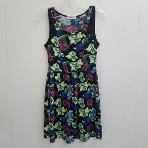 Hot Tempered Sleeveless Floral Dress